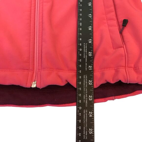 The‎ North Face Softshell Jacket F11 AMVX T183 Fleece Lined Full Zip Pink S - Picture 12 of 16